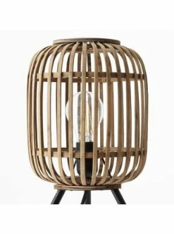 Blitzangebot 👏 Tischleuchten Brilliant Tischleuchte Woodrow ⌀ 30 Cm In Hellbraun Günstig Kaufen 😀 -brilliant Verkäufe brilliant tischleuchte woodrow 30 cm in hellbraun 4