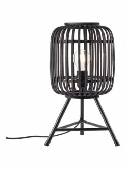 Besorgen 👍 Tischleuchten Brilliant Tischleuchte Woodrow ⌀ 30 Cm In Holz Dunkel/schwarz Günstig Kaufen 👏 -brilliant Verkäufe brilliant tischleuchte woodrow 30 cm in holz dunkel schwarz 2