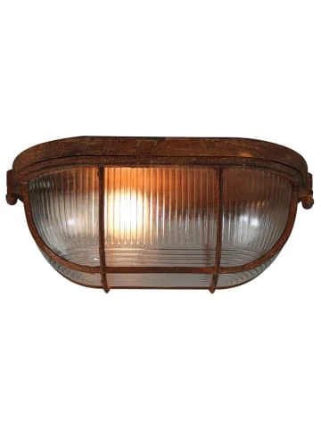 Aktion 🔥 Decken- & Hängeleuchten Brilliant Wand- Und Deckenleuchte 28cm Bobbi 11x28x16 Cm In Rostfarbend Günstig Kaufen 🤩 2 Aktion 🔥 Decken- & Hängeleuchten Brilliant Wand- Und Deckenleuchte 28cm Bobbi 11x28x16 Cm In Rostfarbend Günstig Kaufen 🤩 – Bild 2