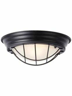 Rabatt 🤩 Decken- & Hängeleuchten Brilliant Wand- Und Deckenleuchte 29cm Typhoon ⌀ 29 Cm In Schwarz Günstig Kaufen 🎉