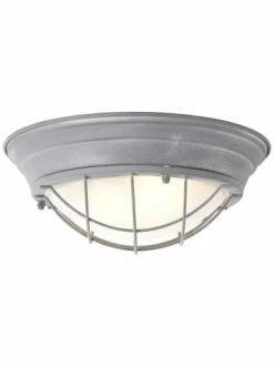 Brandneu 🌟 Decken- & Hängeleuchten Brilliant Wand- Und Deckenleuchte 34cm Typhoon ⌀ 34 Cm In Grau Beton/weiß Günstig Kaufen 🥰