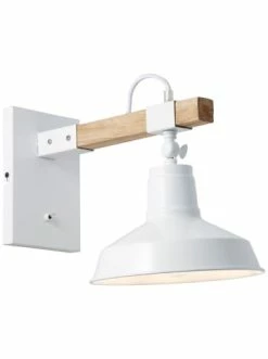 Angebote ✨ Wandleuchten Brilliant Wandleuchte, Hängend Hank 26x23,5x36 Cm In Weiß Hochglanz Günstig Kaufen 🤩