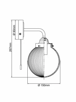 Angebote 👏 Wandleuchten Brilliant Wandleuchte, Hängend Kelidge 27x15x20 Cm In Chrom Günstig Kaufen 🧨 -brilliant Verkäufe brilliant wandleuchte hangend kelidge 27x15x20 cm in chrom 5