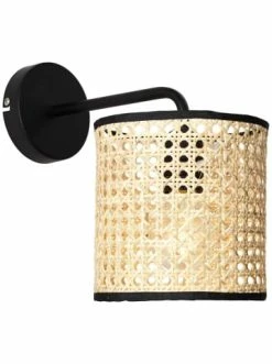 Besorgen 😍 Wandleuchten Brilliant Wandleuchte, Hängend Wiley 25x16,5x29 Cm In Rattan Günstig Kaufen 🧨