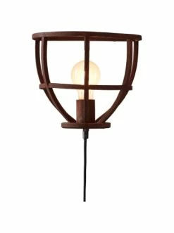 Brandneu 😍 Wandleuchten Brilliant Wandleuchte Mit Zuleitung Und Schalter Matrix 25x24x16 Cm In Rostfarbend Günstig Kaufen 🔔 -brilliant Verkäufe brilliant wandleuchte mit zuleitung und schalter matrix 25x24x16 cm in rostfarbend 2