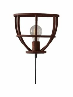 Brandneu 😍 Wandleuchten Brilliant Wandleuchte Mit Zuleitung Und Schalter Matrix 25x24x16 Cm In Rostfarbend Günstig Kaufen 🔔 -brilliant Verkäufe brilliant wandleuchte mit zuleitung und schalter matrix 25x24x16 cm in rostfarbend 3