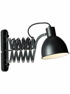 Besorgen 🤩 Wandleuchten Brilliant Wandleuchte Sandra 2 25,5x15,2x60 Cm In Schwarz Matt Günstig Kaufen 🤩