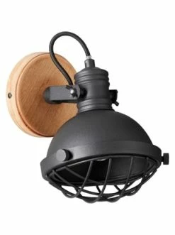 Bestpreis 🤩 Wandleuchten Brilliant Wandspot Emma 21x16x20,5 Cm In Schwarz Korund Günstig Kaufen 🤩 -brilliant Verkäufe brilliant wandspot emma 21x16x20 5 cm in schwarz korund 4