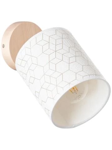 Großhandel 💯 Wandleuchten Brilliant Wandspot Galance 24x13x23 Cm In Holz Hell/weiß Günstig Kaufen 😍 2 Großhandel 💯 Wandleuchten Brilliant Wandspot Galance 24x13x23 Cm In Holz Hell/weiß Günstig Kaufen 😍 – Bild 2