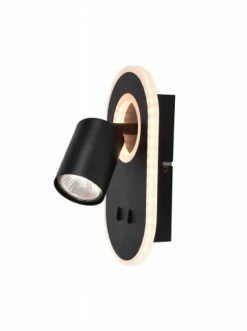 Beste Bewertungen von 👏 Wandleuchten Brilliant Wandspot Kimon 22x12x18 Cm In Schwarz Günstig Kaufen 🥰