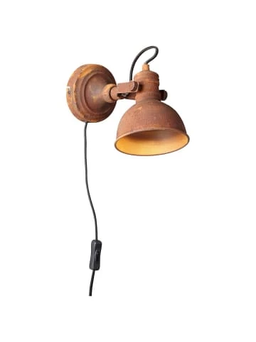 Angebote 💯 Wandleuchten Brilliant Wandspot Mit Zuleitung Und Schalter Katie 21x16x20,5 Cm In Rostfarbend Günstig Kaufen 😀 1 Angebote 💯 Wandleuchten Brilliant Wandspot Mit Zuleitung Und Schalter Katie 21x16x20,5 Cm In Rostfarbend Günstig Kaufen 😀