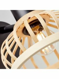 Bester Verkauf 🎉 Wandleuchten Brilliant Wandspot Norah 14,9x15x20,9 Cm In Schwarz/natur Günstig Kaufen 🎉 -brilliant Verkäufe brilliant wandspot norah 14 9x15x20 9 cm in schwarz natur 4