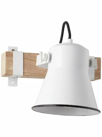 Auslauf 🤩 Wandleuchten Brilliant Wandspot Plow 25x24x17 Cm In Weiß/holz Hell Günstig Kaufen 🥰 2 Auslauf 🤩 Wandleuchten Brilliant Wandspot Plow 25x24x17 Cm In Weiß/holz Hell Günstig Kaufen 🥰 – Bild 2