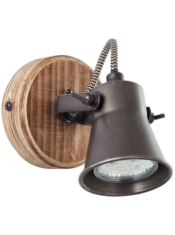 Aktion 😉 Wandleuchten Brilliant Wandspot Seed 13x9,5x11 Cm In Schwarz Stahl/holz Hell Günstig Kaufen 😉 2 Aktion 😉 Wandleuchten Brilliant Wandspot Seed 13x9,5x11 Cm In Schwarz Stahl/holz Hell Günstig Kaufen 😉 – Bild 2