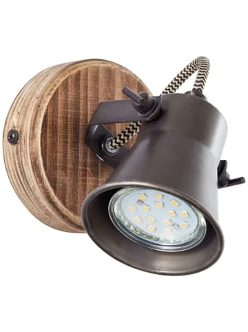 Aktion 😉 Wandleuchten Brilliant Wandspot Seed 13x9,5x11 Cm In Schwarz Stahl/holz Hell Günstig Kaufen 😉 4 Aktion 😉 Wandleuchten Brilliant Wandspot Seed 13x9,5x11 Cm In Schwarz Stahl/holz Hell Günstig Kaufen 😉 – Bild 4