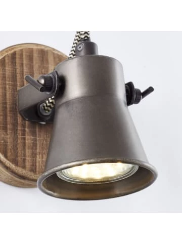 Aktion 😉 Wandleuchten Brilliant Wandspot Seed 13x9,5x11 Cm In Schwarz Stahl/holz Hell Günstig Kaufen 😉 7 Aktion 😉 Wandleuchten Brilliant Wandspot Seed 13x9,5x11 Cm In Schwarz Stahl/holz Hell Günstig Kaufen 😉 – Bild 7