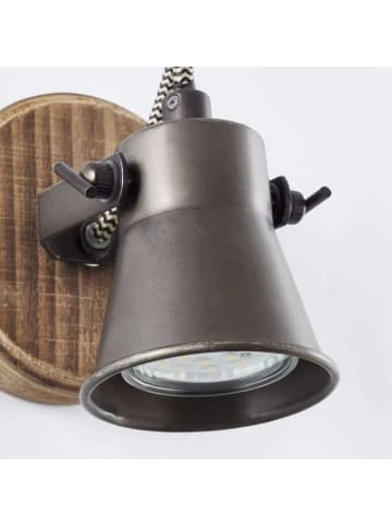 Aktion 😉 Wandleuchten Brilliant Wandspot Seed 13x9,5x11 Cm In Schwarz Stahl/holz Hell Günstig Kaufen 😉 8 Aktion 😉 Wandleuchten Brilliant Wandspot Seed 13x9,5x11 Cm In Schwarz Stahl/holz Hell Günstig Kaufen 😉 – Bild 8