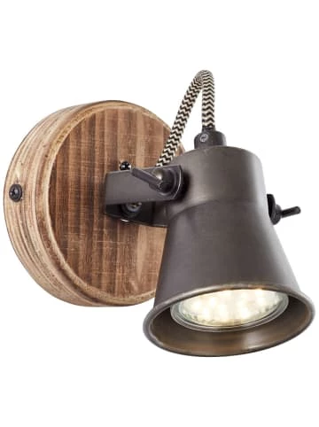 Aktion 😉 Wandleuchten Brilliant Wandspot Seed 13x9,5x11 Cm In Schwarz Stahl/holz Hell Günstig Kaufen 😉 1 Aktion 😉 Wandleuchten Brilliant Wandspot Seed 13x9,5x11 Cm In Schwarz Stahl/holz Hell Günstig Kaufen 😉