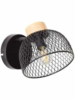 Billig 😉 Wandleuchten Brilliant Wandspot Thuy 15,8x14x22,7 Cm In Schwarz/natur Günstig Kaufen ✔️ -brilliant Verkäufe brilliant wandspot thuy 15 8x14x22 7 cm in schwarz natur 3